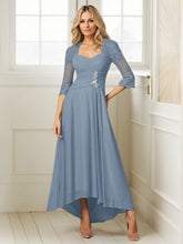 Dusty Blue Sheath Sweetheart Sequins Mother of the Bride Dress
