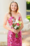 Fuchsia Mirror Spaghetti Straps Tight Short Homecoming Dress